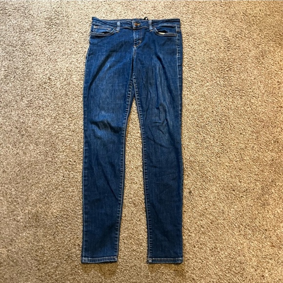 Joes Jeans Skinny Jeans Stretch Denim Dark Wash Blue Pockets Slim Comfy - Picture 2 of 6